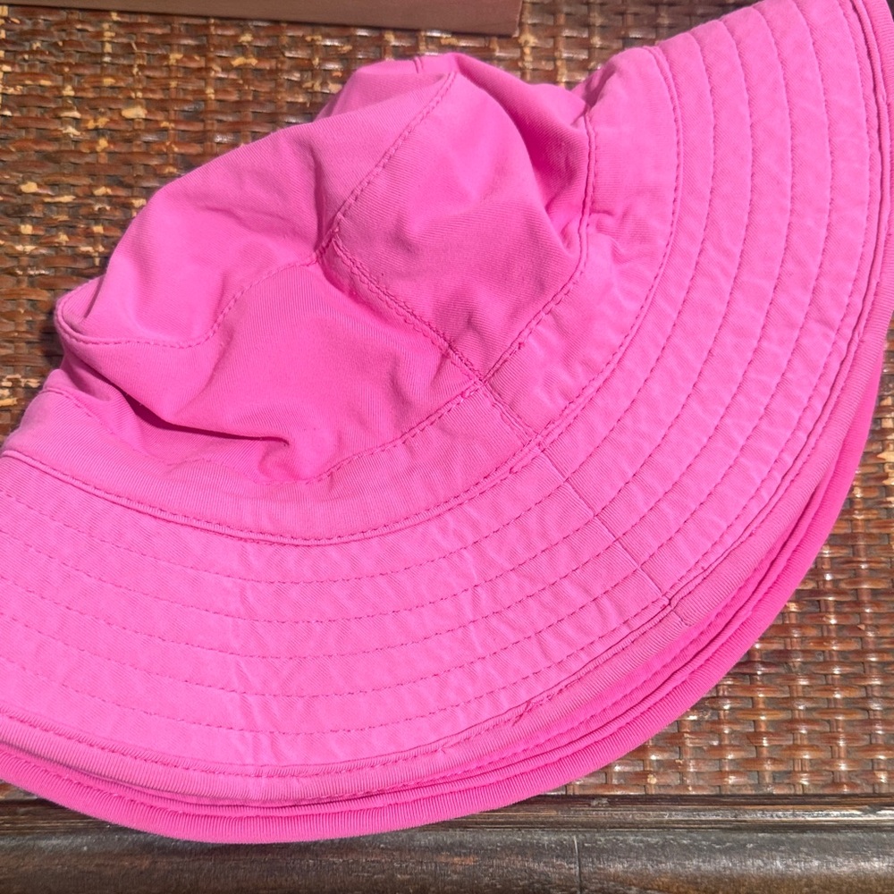 Coolibar Vibrant Pink Sun Hat - Picture 3 of 3